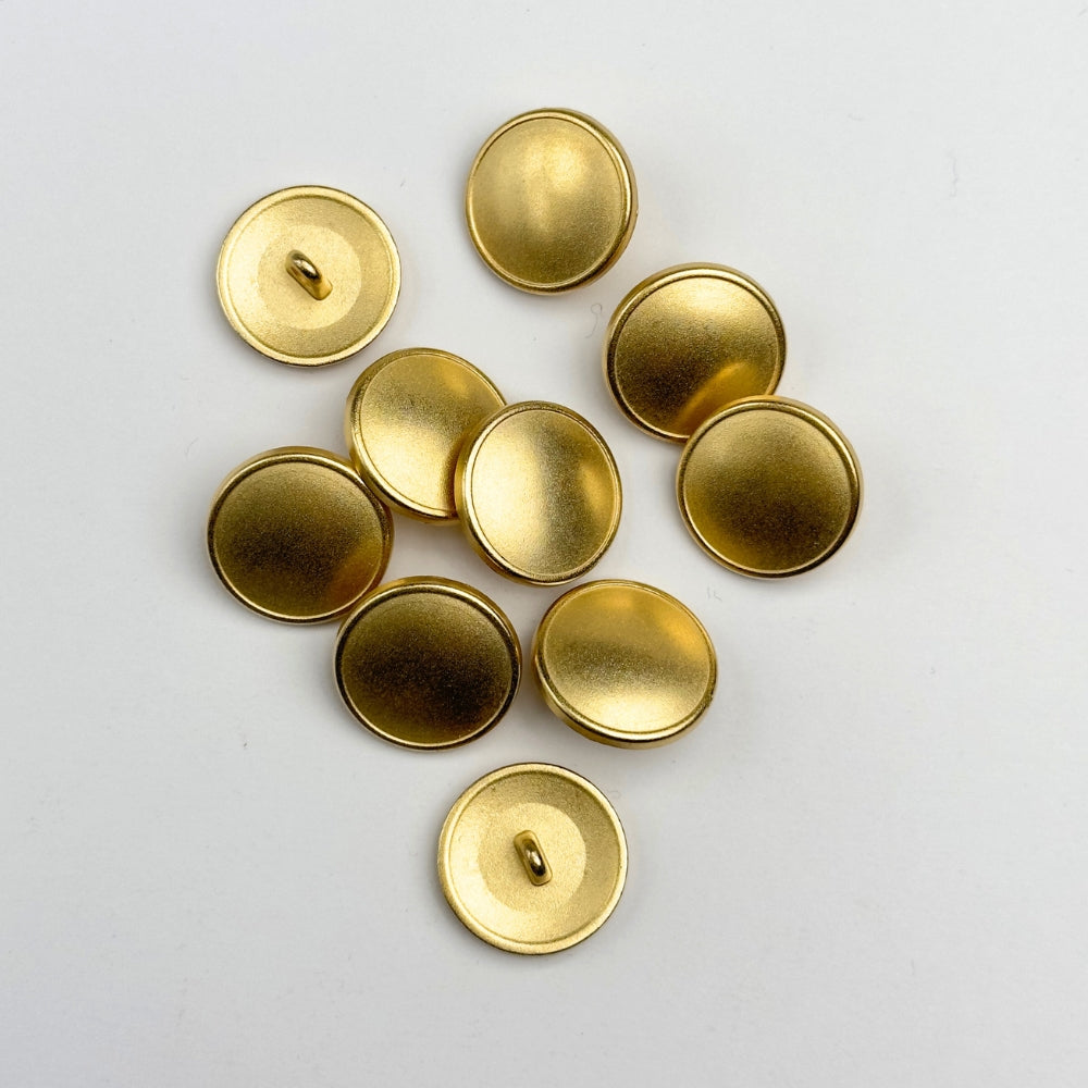 Knap - Metal/Mat Guld - 18 mm