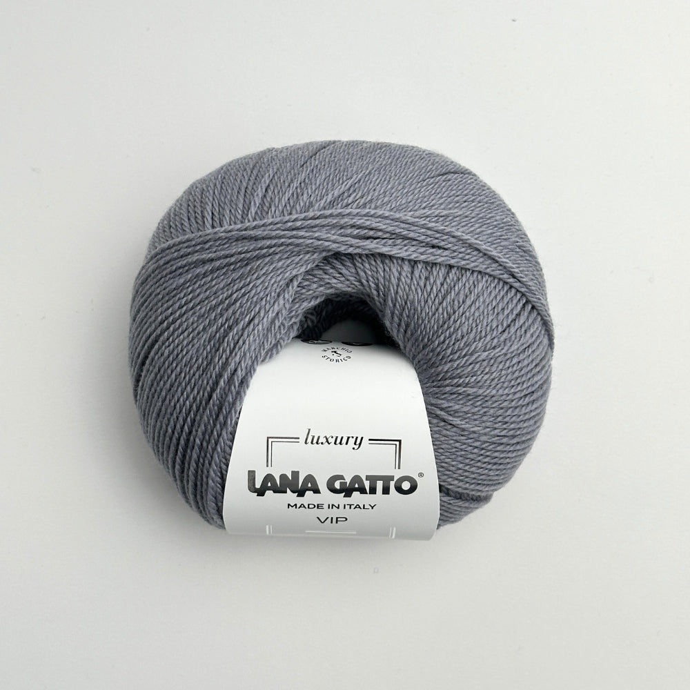 VIP - Cashmere/Merino - Stone Grey - 5513