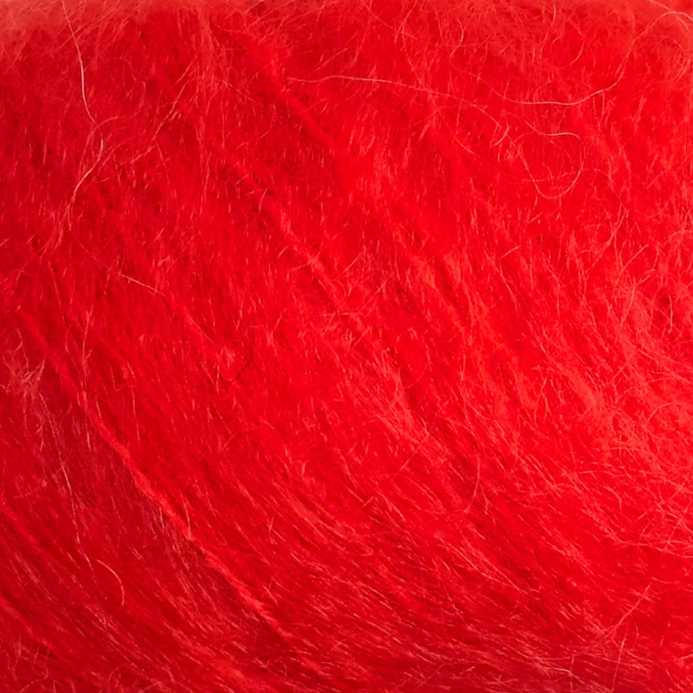 Wool Mohair - Scarlet Poppy - 6024