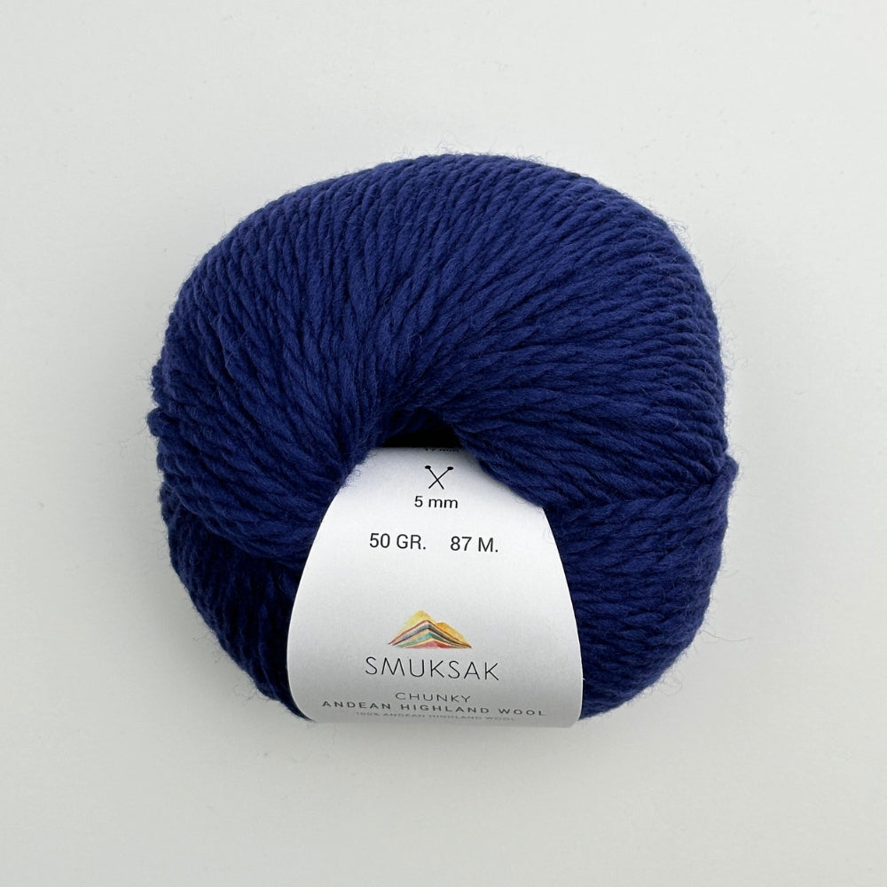 Chunky Andean Highland Wool - Midnight - 6269