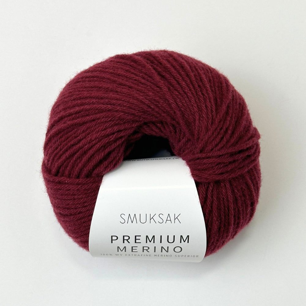 Premium Merino - Wine Red - 7573