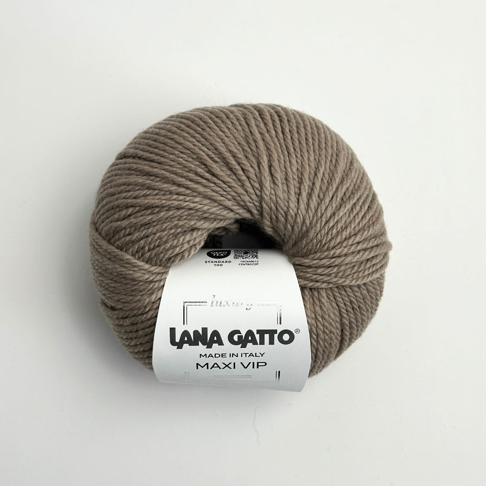 MAXI VIP - Cashmere/Merino - Hazelnut - 8435