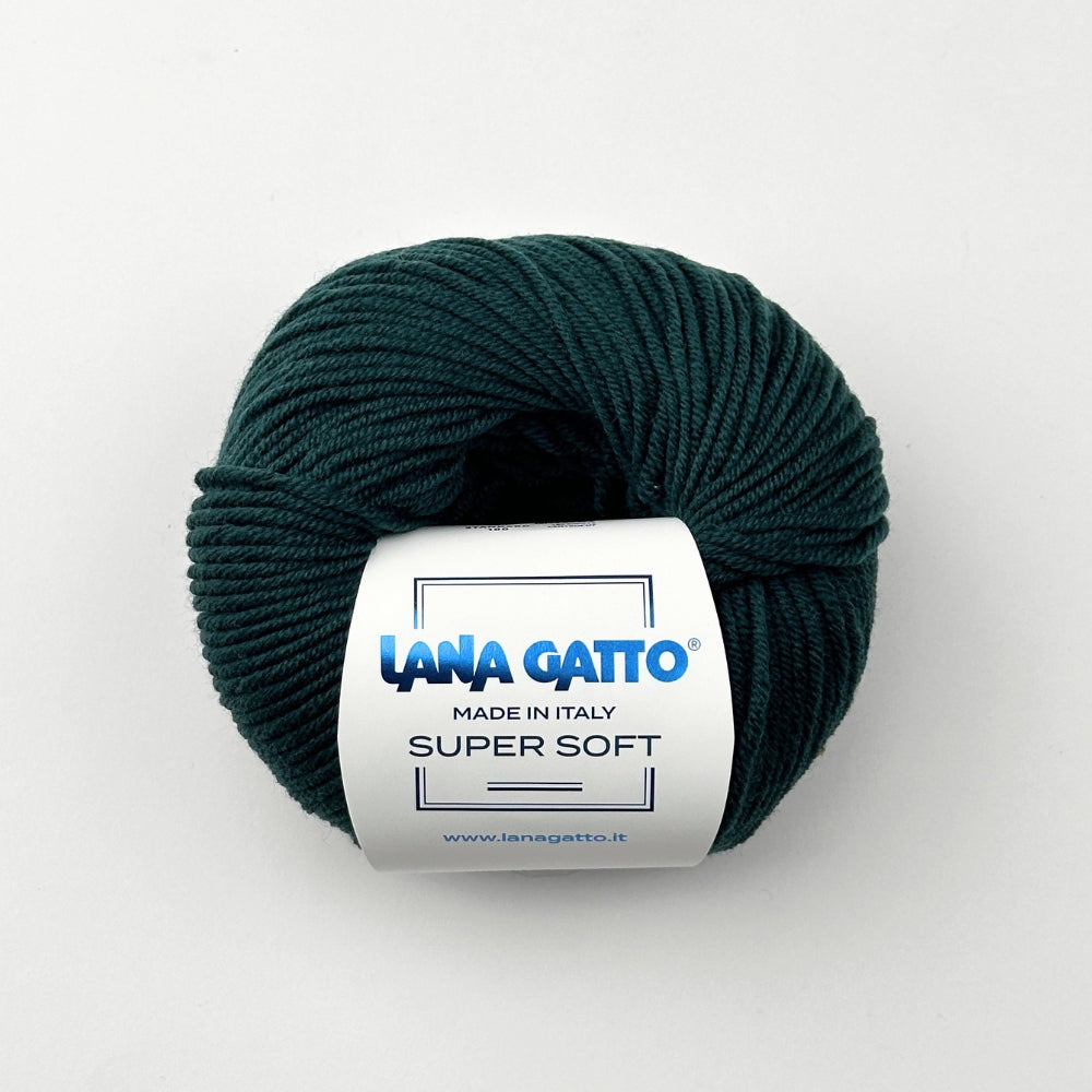 Supersoft Extrafine Merino 100% - Bottle Green - 8563