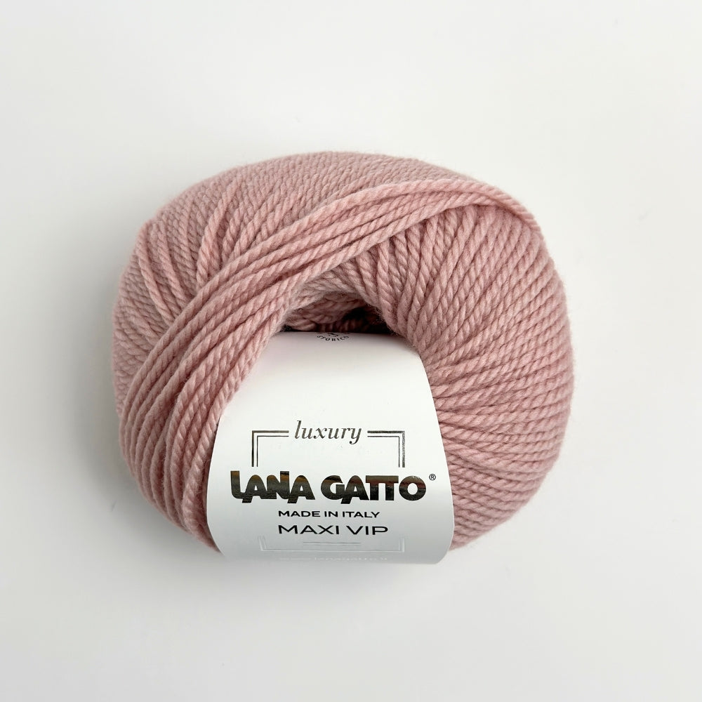 MAXI VIP-  Cashmere/Merino - Antique Rose - 8876