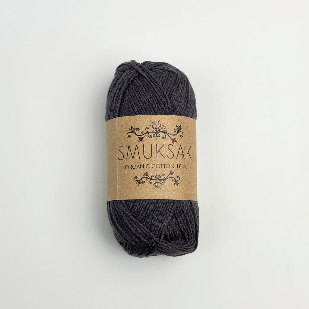 Organic Cotton 100% - Dark Grey - 9104