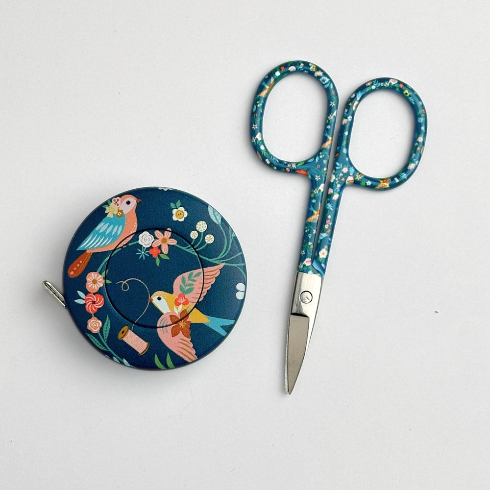 Broderisaks med motiv - 9 cm