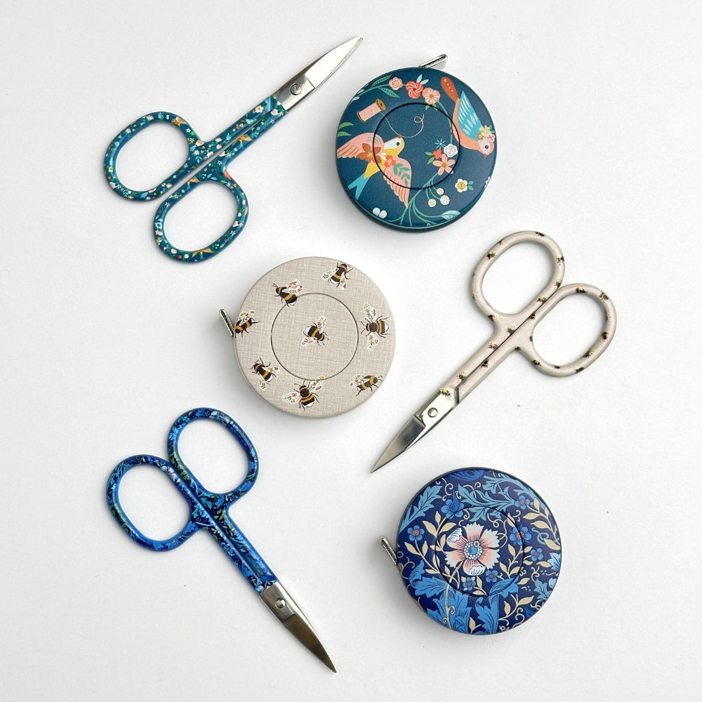 Broderisaks med motiv - 9 cm