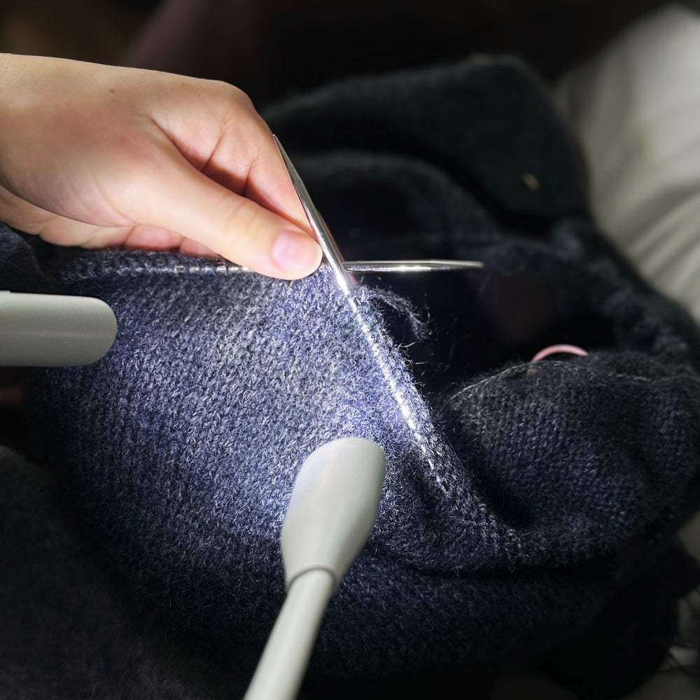 LED nakkelampe i hvid