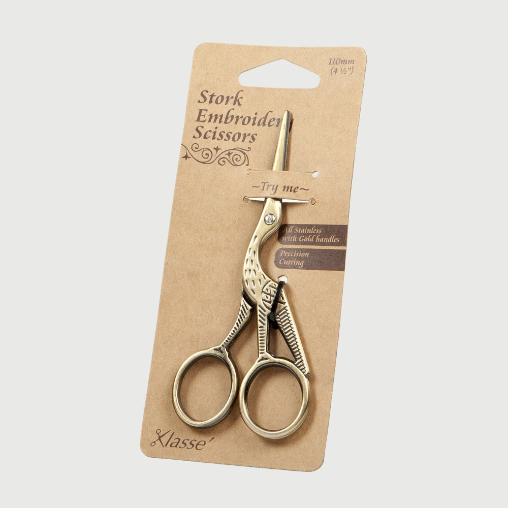 Storkesaks - 11 cm - Messing