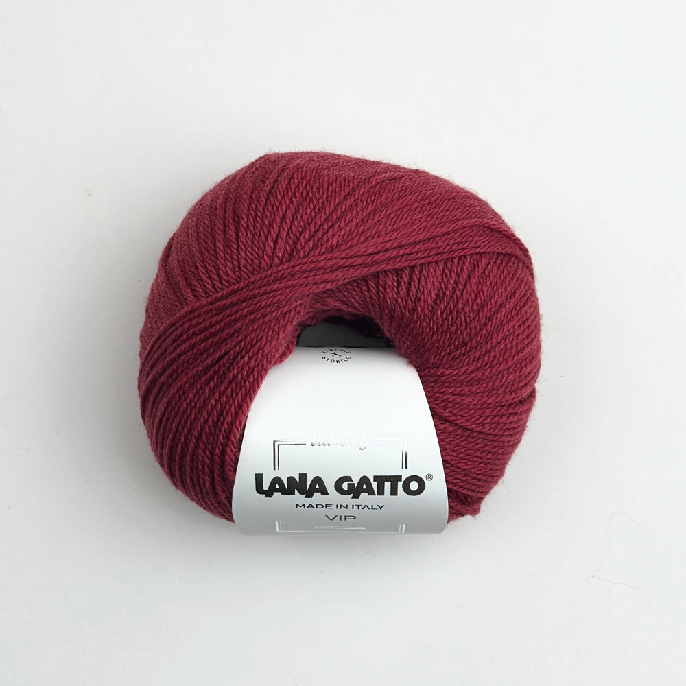 VIP - Cashmere/Merino - Velvet Wine - 9364