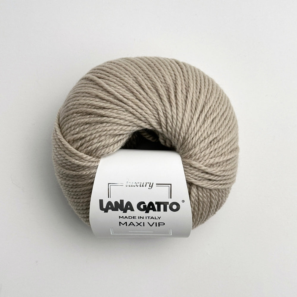 MAXI VIP - Cashmere/Merino - French Oak - A4953