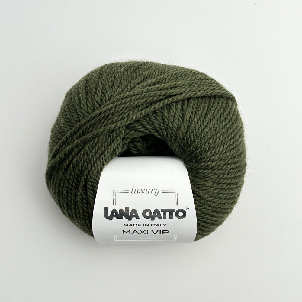 MAXI VIP - Cashmere/Merino -  Thyme - A4954