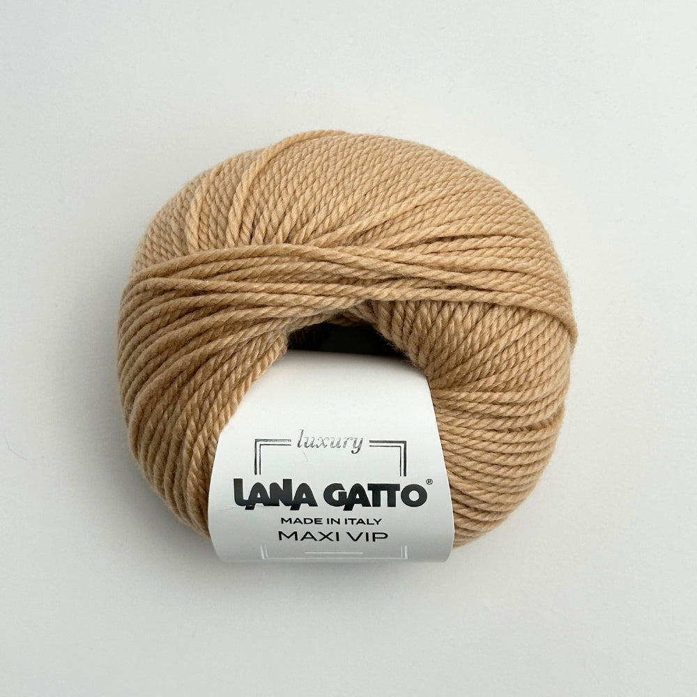 MAXI VIP - Cashmere/Merino - Café Latte - A6423