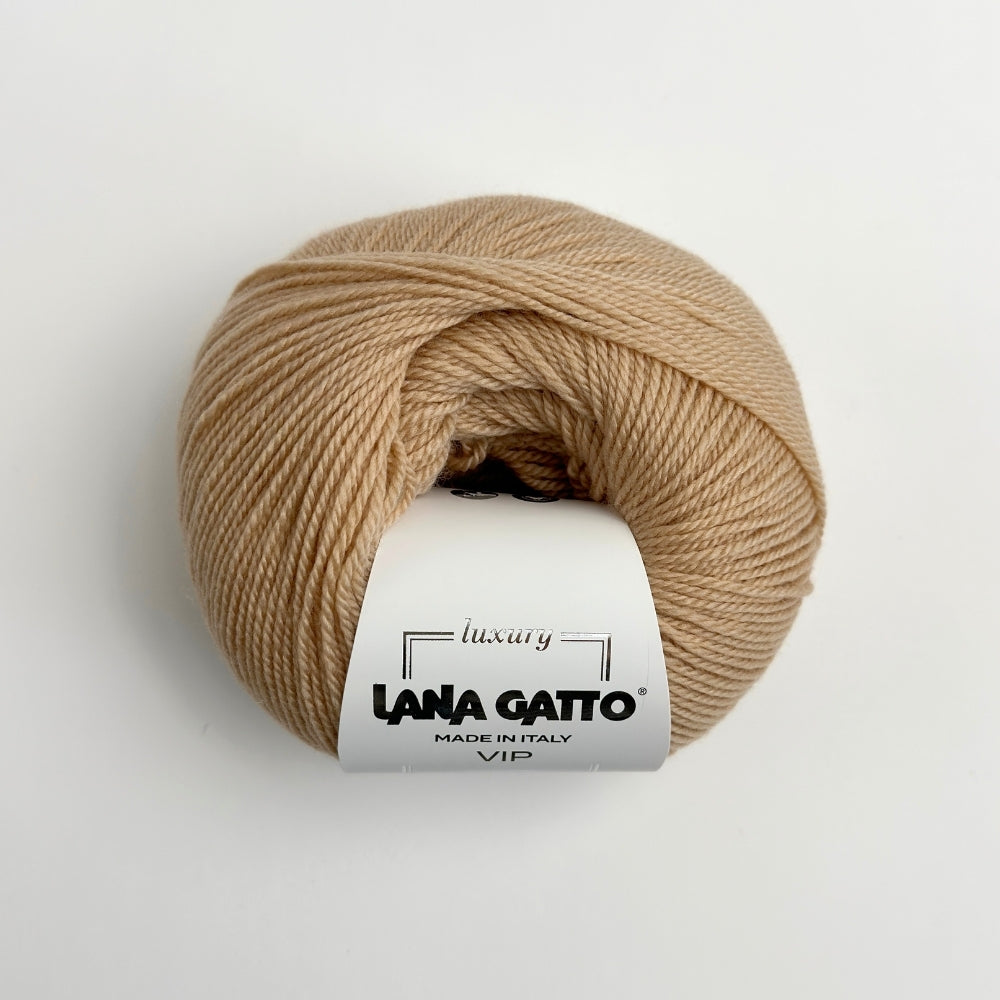 VIP - Cashmere/Merino - Café Latte - A6423