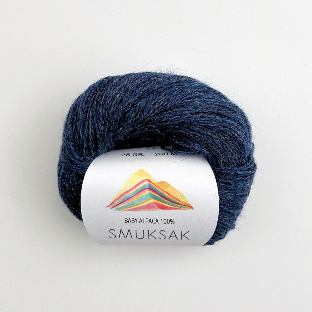 Baby Alpaca 100% - Dark Blue Jeans - C866