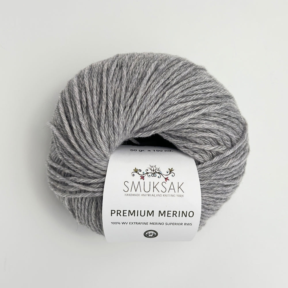 Premium Merino - Mineral Grey Melange - FM206