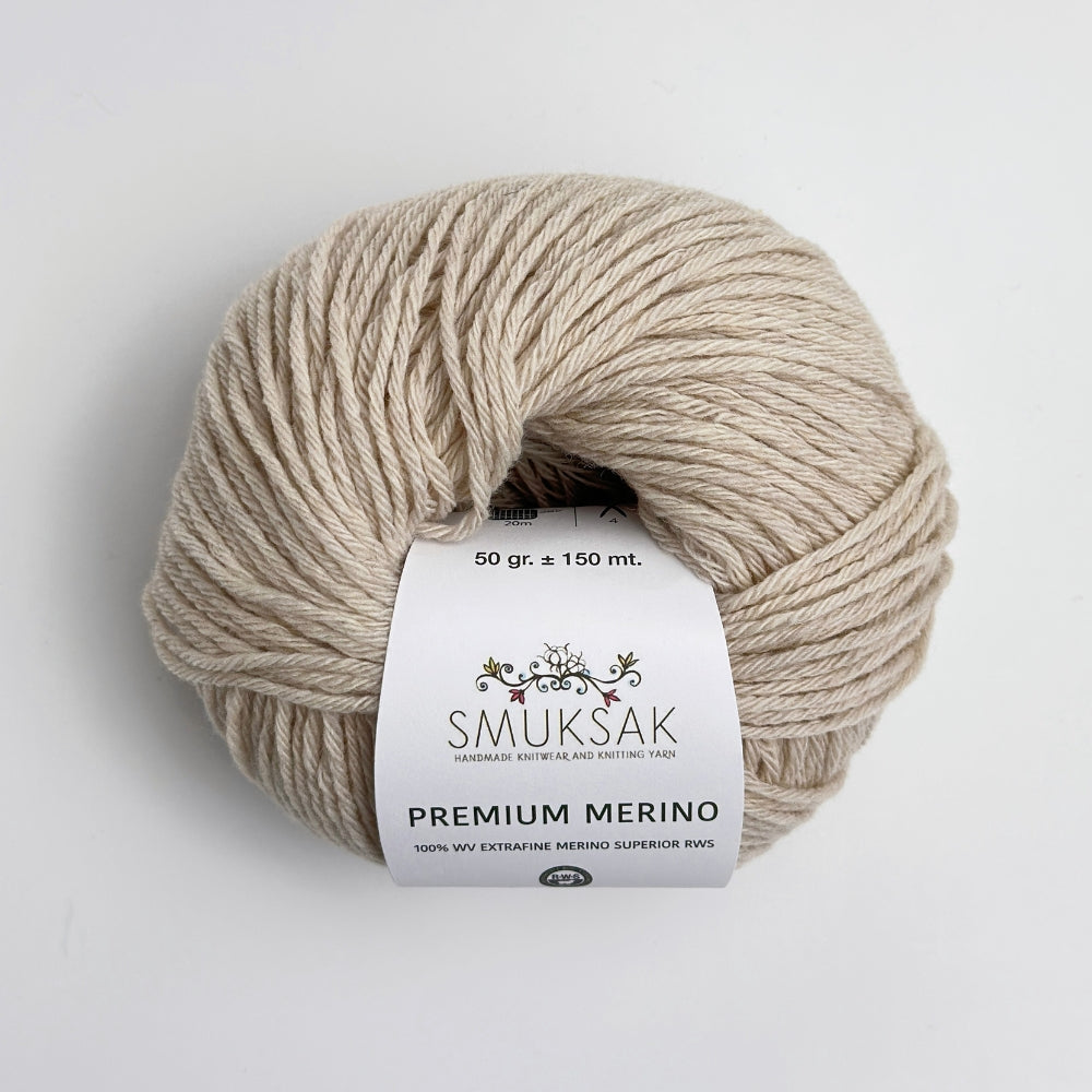 Premium Merino - Almond Melange - FM210