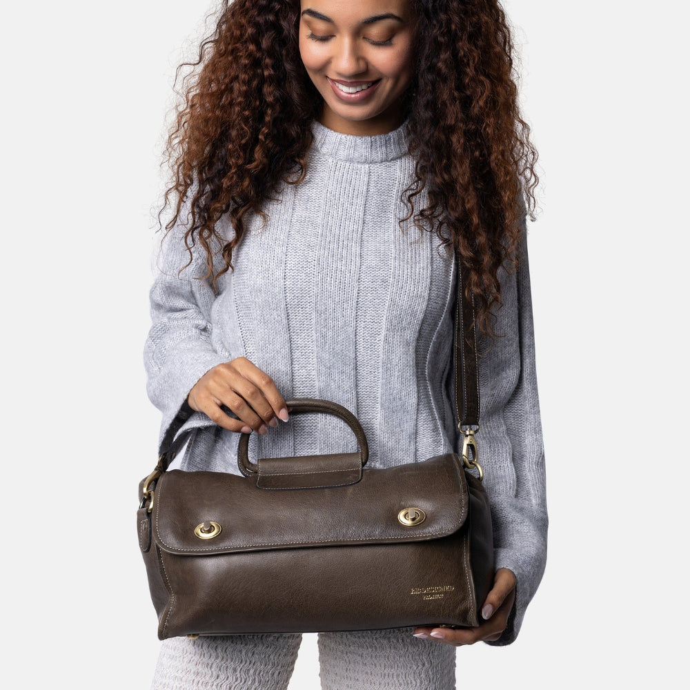 Redesigned Project 73 - Strikketaske - Dark Green