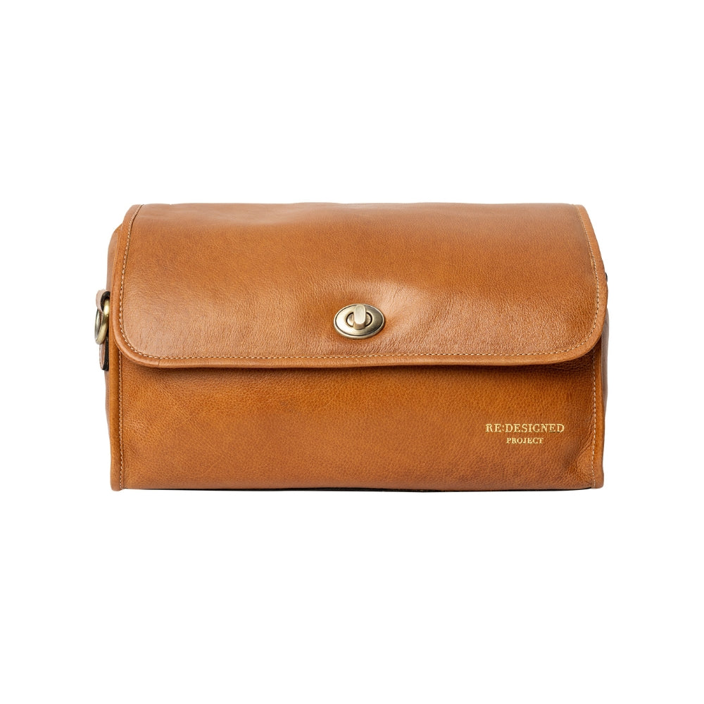 Redesigned Project 74 - Strikketaske - Burned Tan