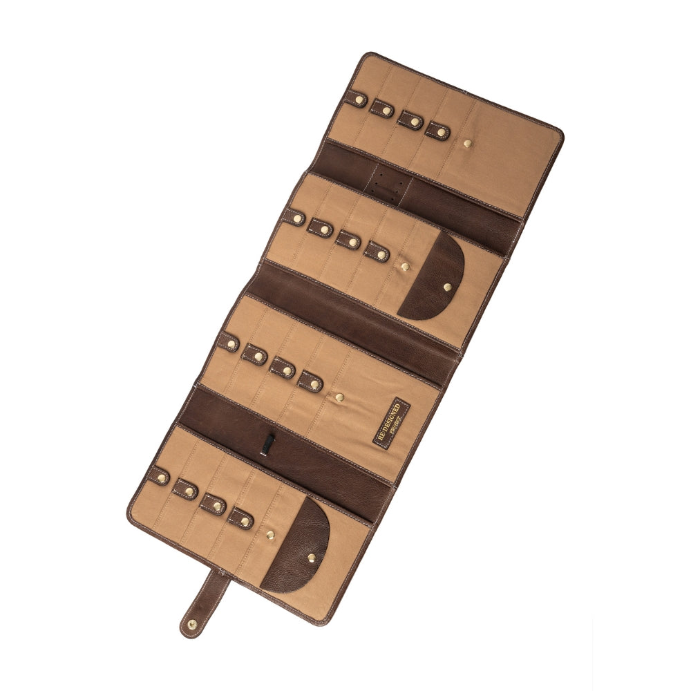 Redesigned Project 82 - Etui til udskiftelige strikkepinde (XL) - Woodsmoke