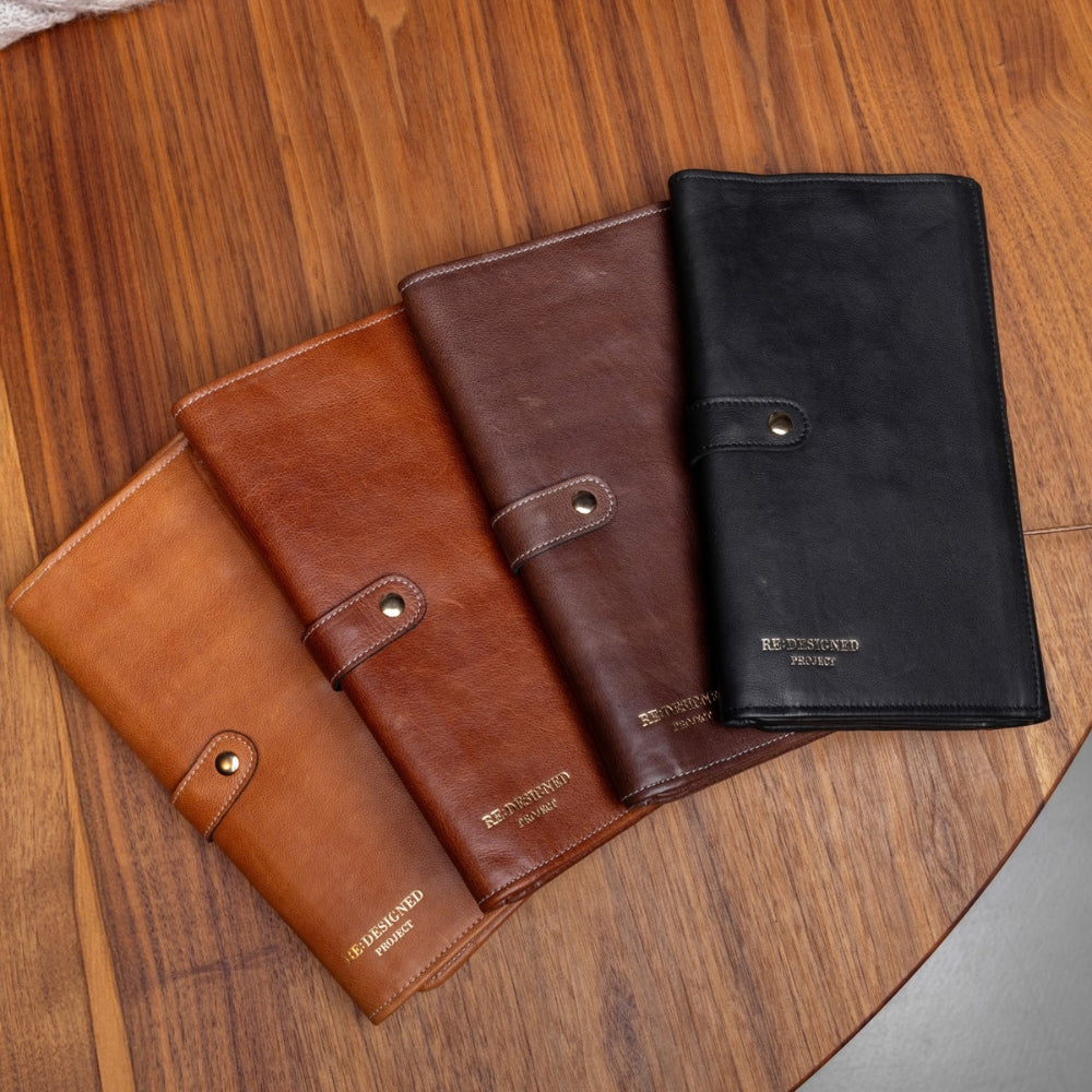 Redesigned Project 82 - Etui til udskiftelige strikkepinde (XL) - Burned Tan