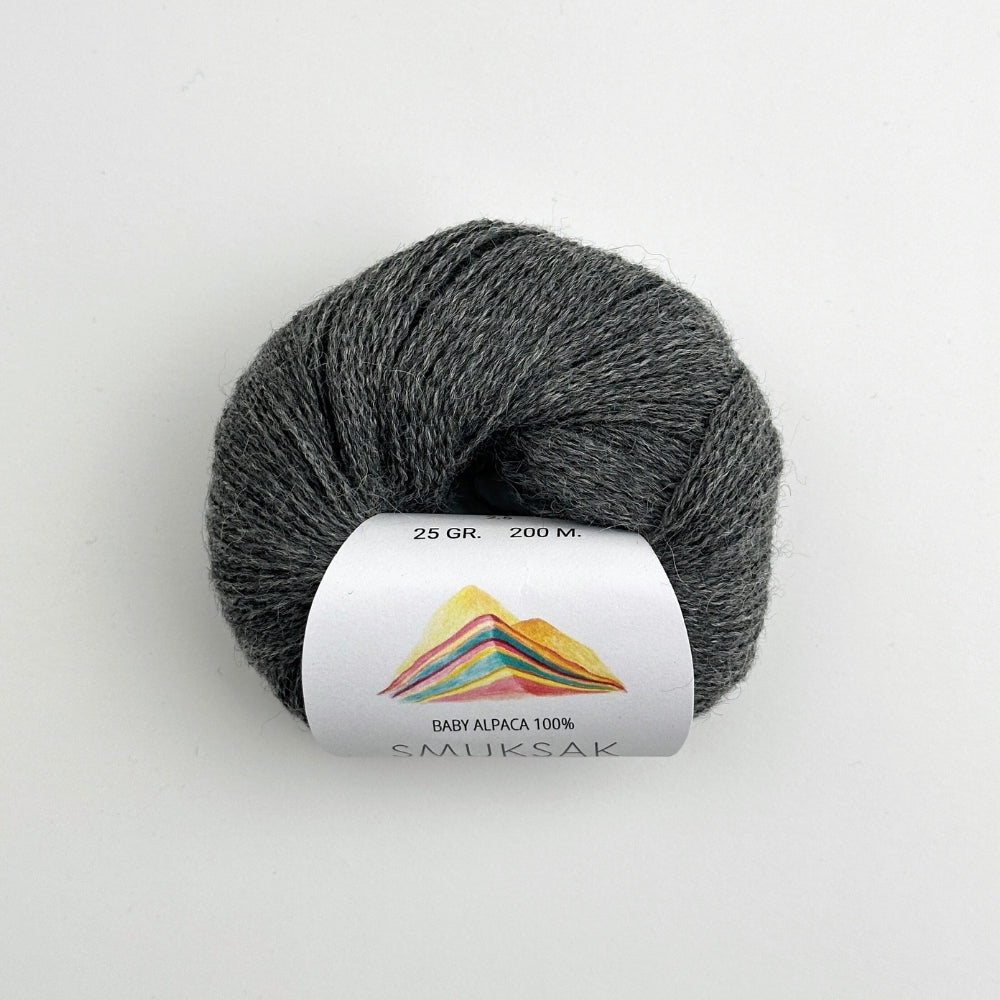 Baby Alpaca 100% - Ash Grey - SFN43