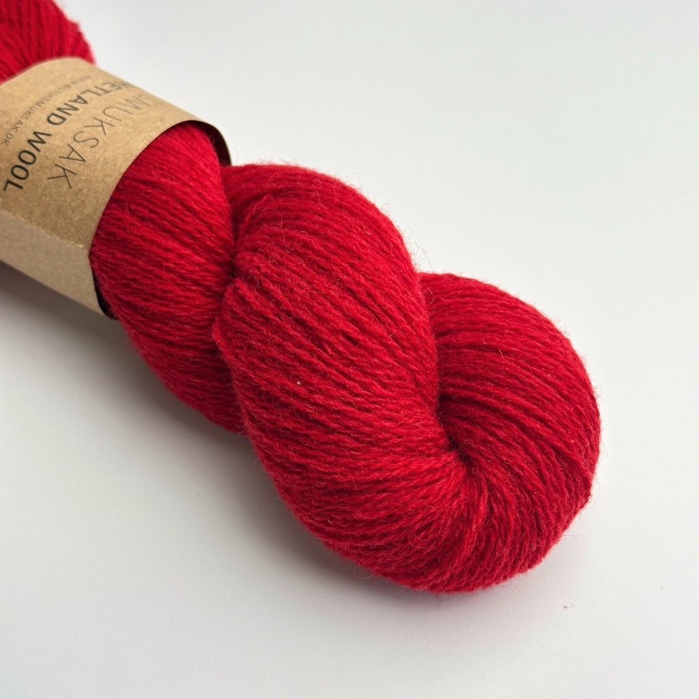 Shetland Wool - Rose Red - SL109