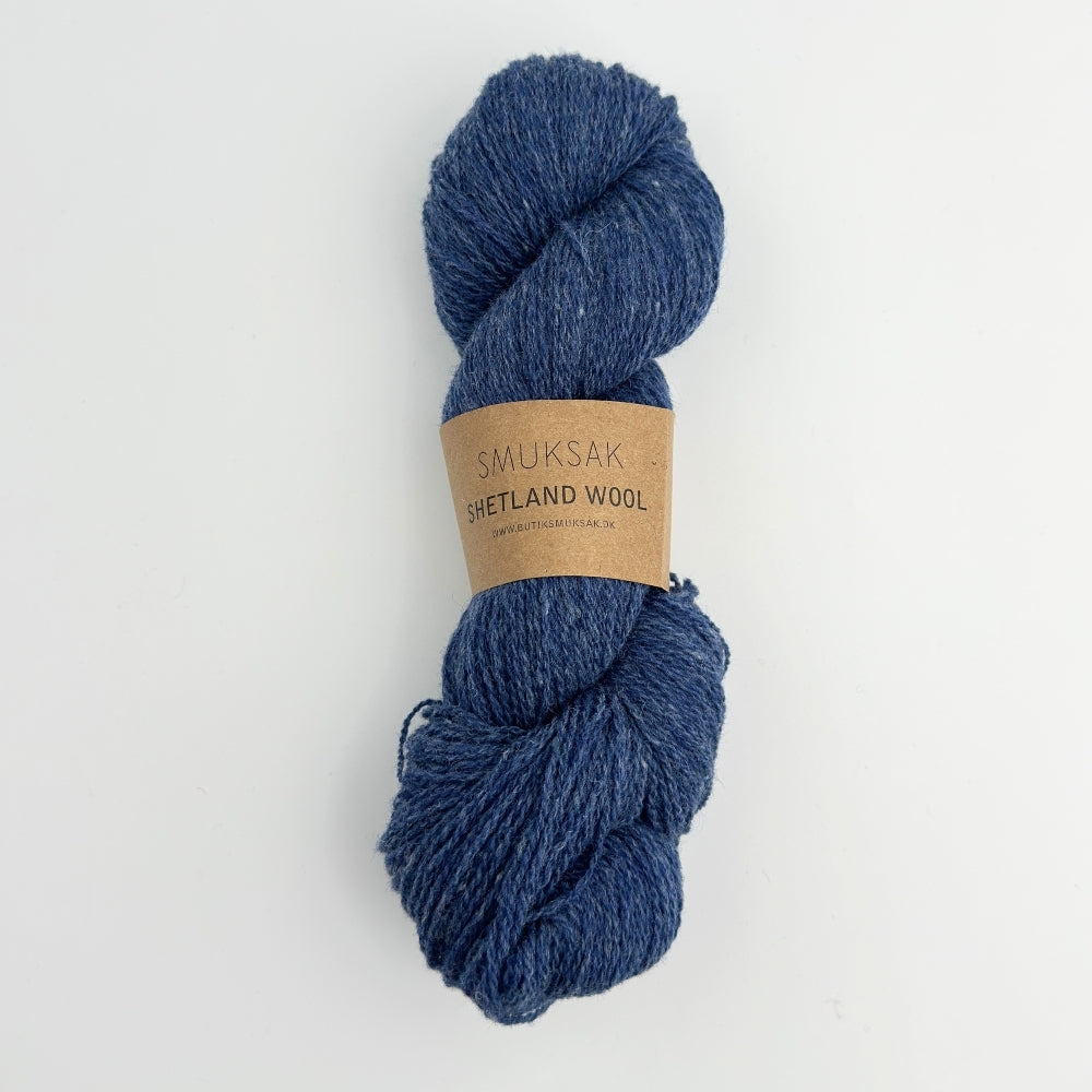 Shetland Wool - Denim Blue Melange - SL113