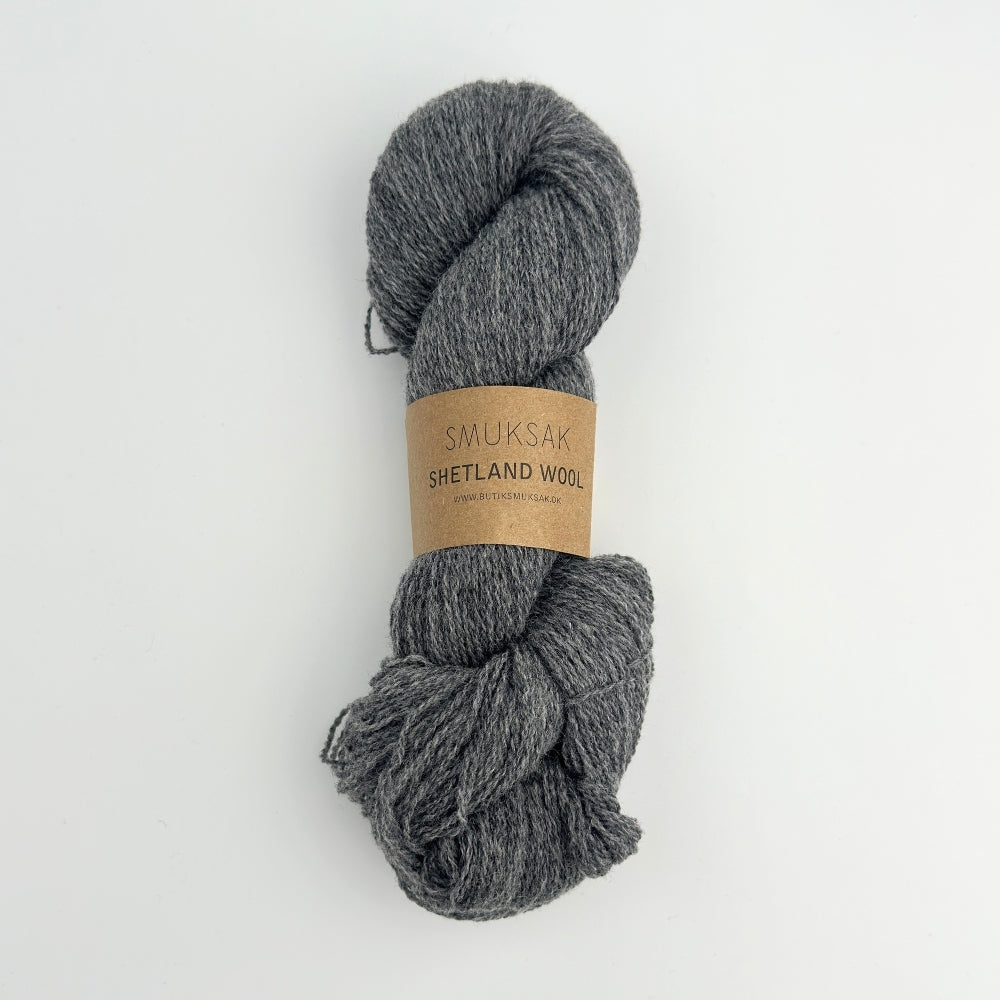 Shetland Wool - Ash Grey Melange - SL116