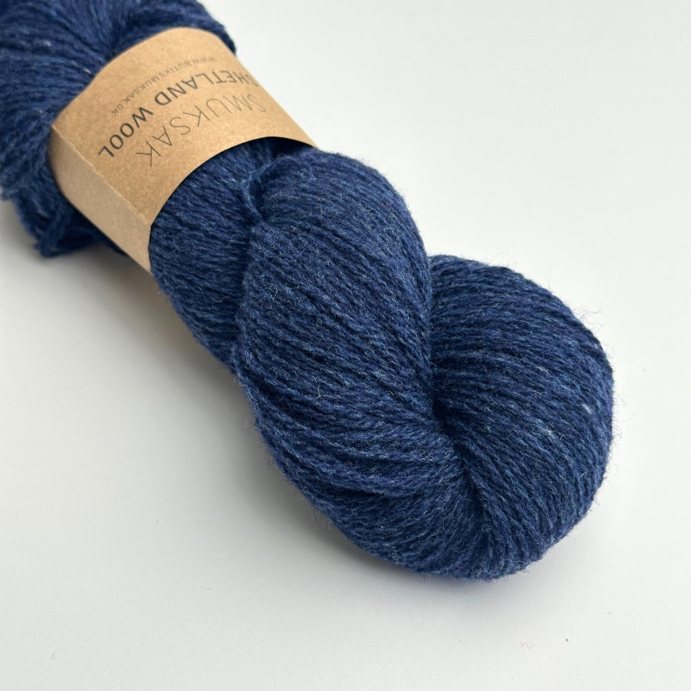 Shetland Wool - Navy Melange - SL120