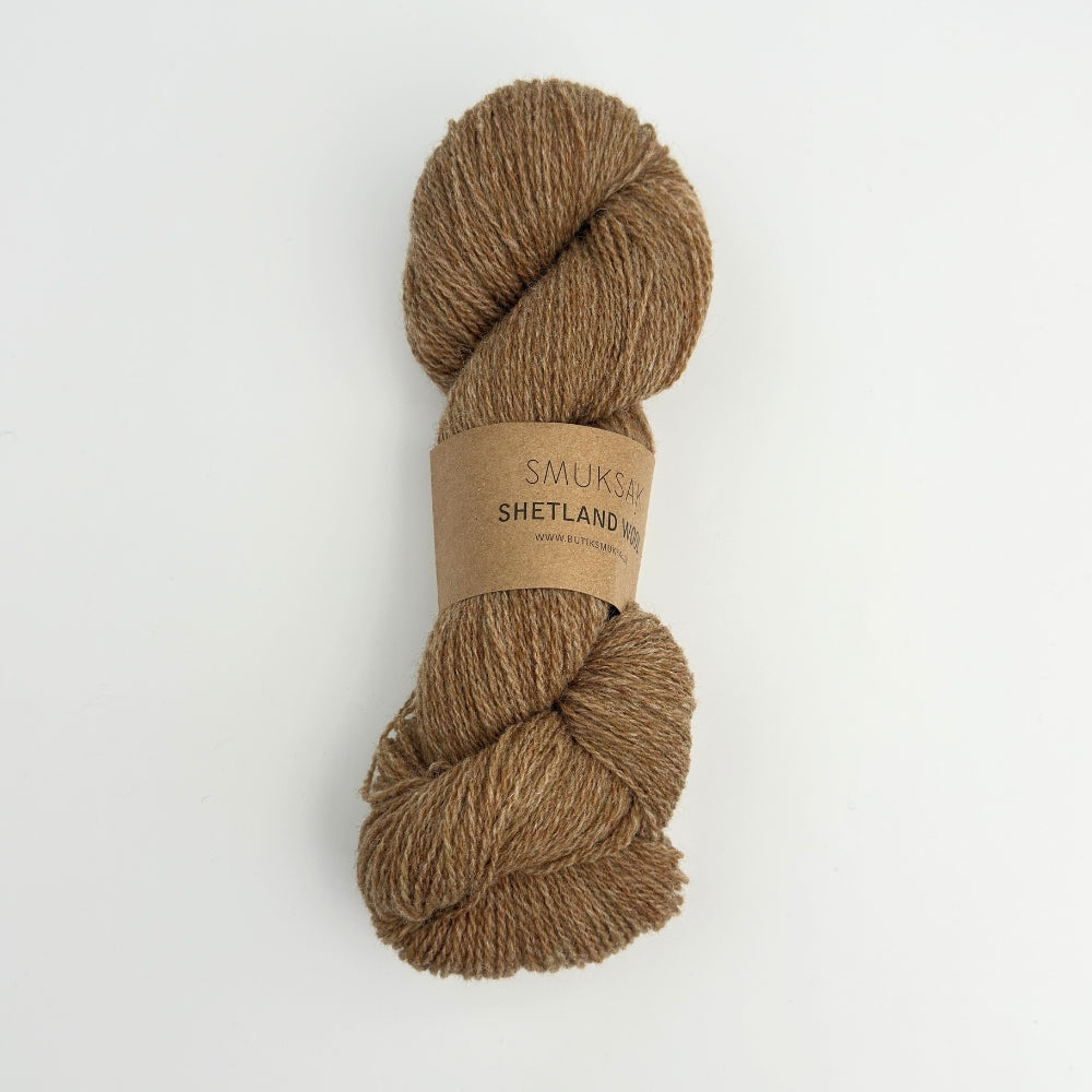 Shetland Wool - Caramel Melange - SL128