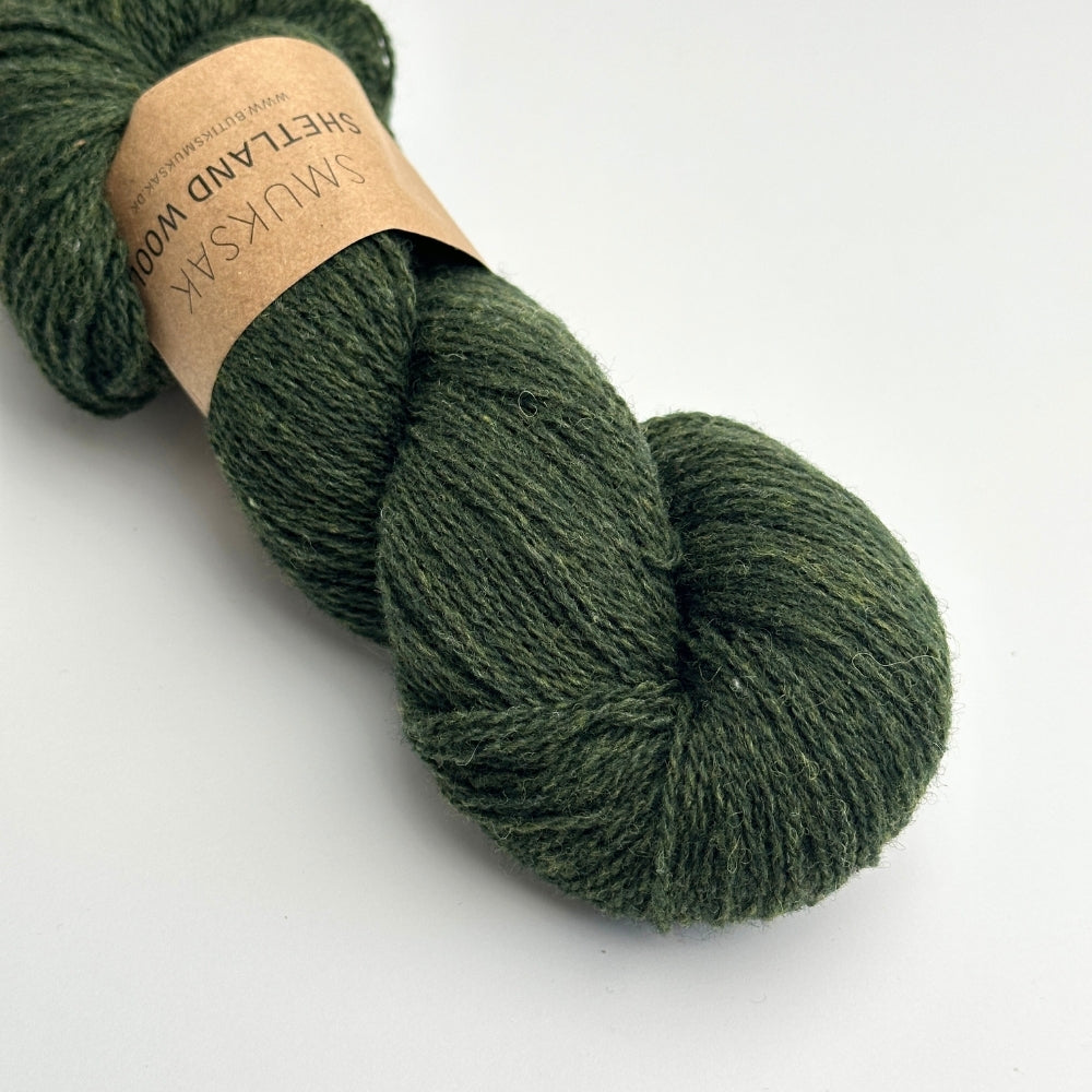 Shetland Wool - Moss Green Melange - SL139