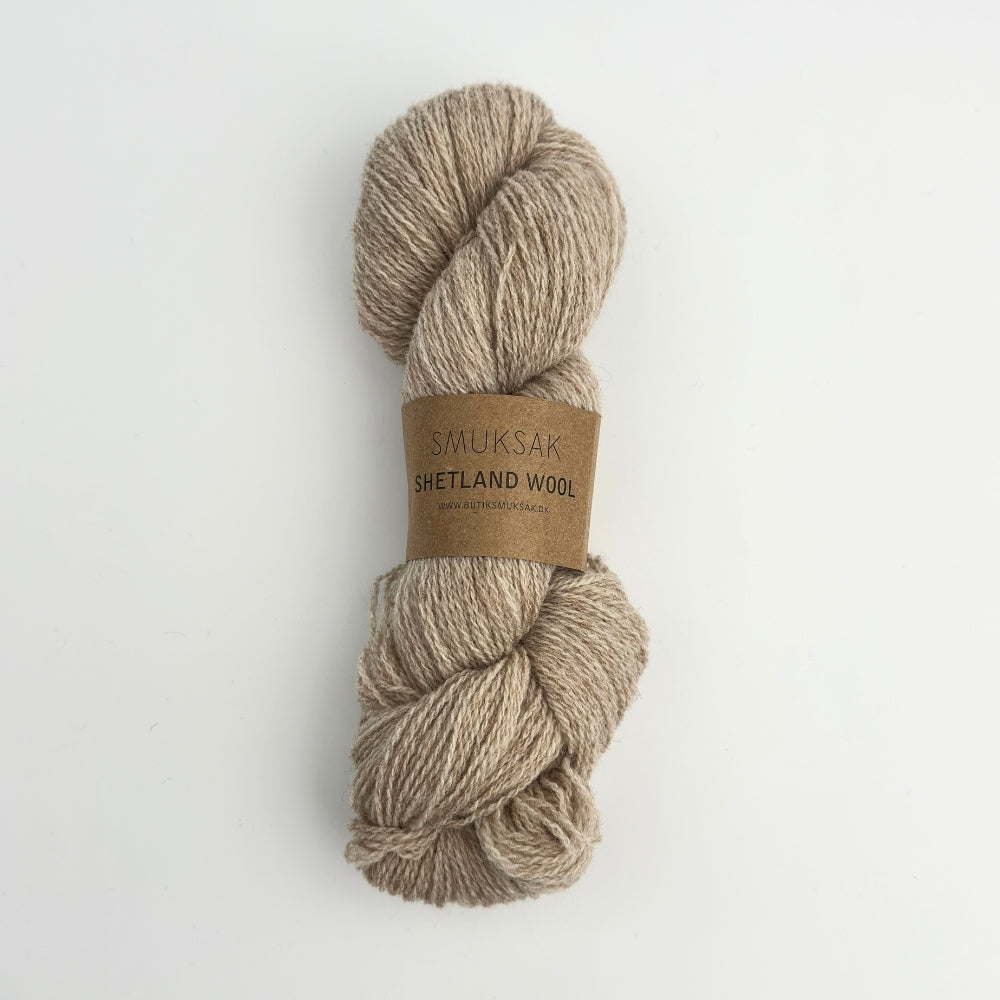 Shetland Wool - Latte Melange - SL154
