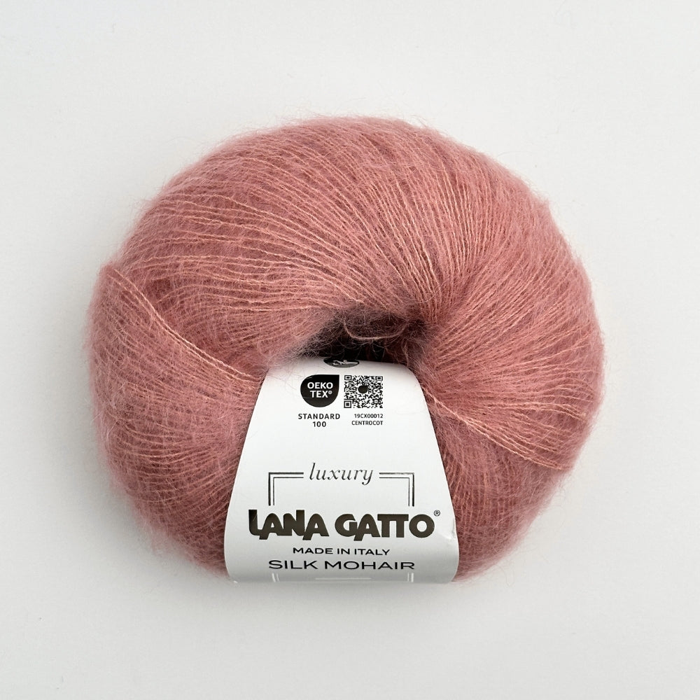 Silk Mohair - Dark Rose - 14393