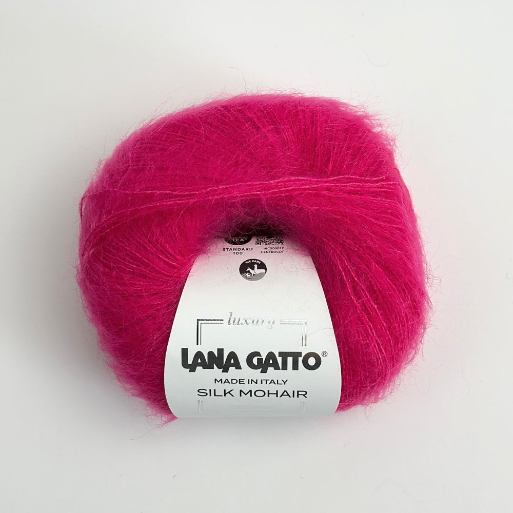 Silk Mohair - Magenta - 30483