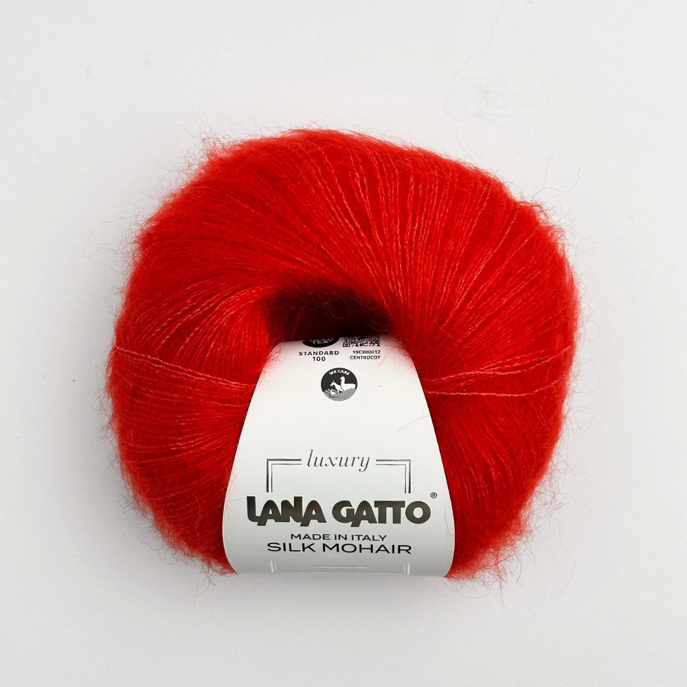 Silk Mohair - Scarlet Poppy - 6024