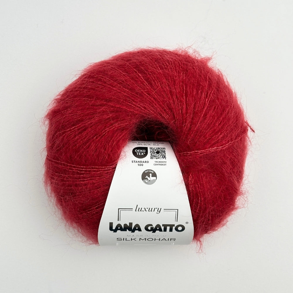Silk Mohair - Raspberry - 6026