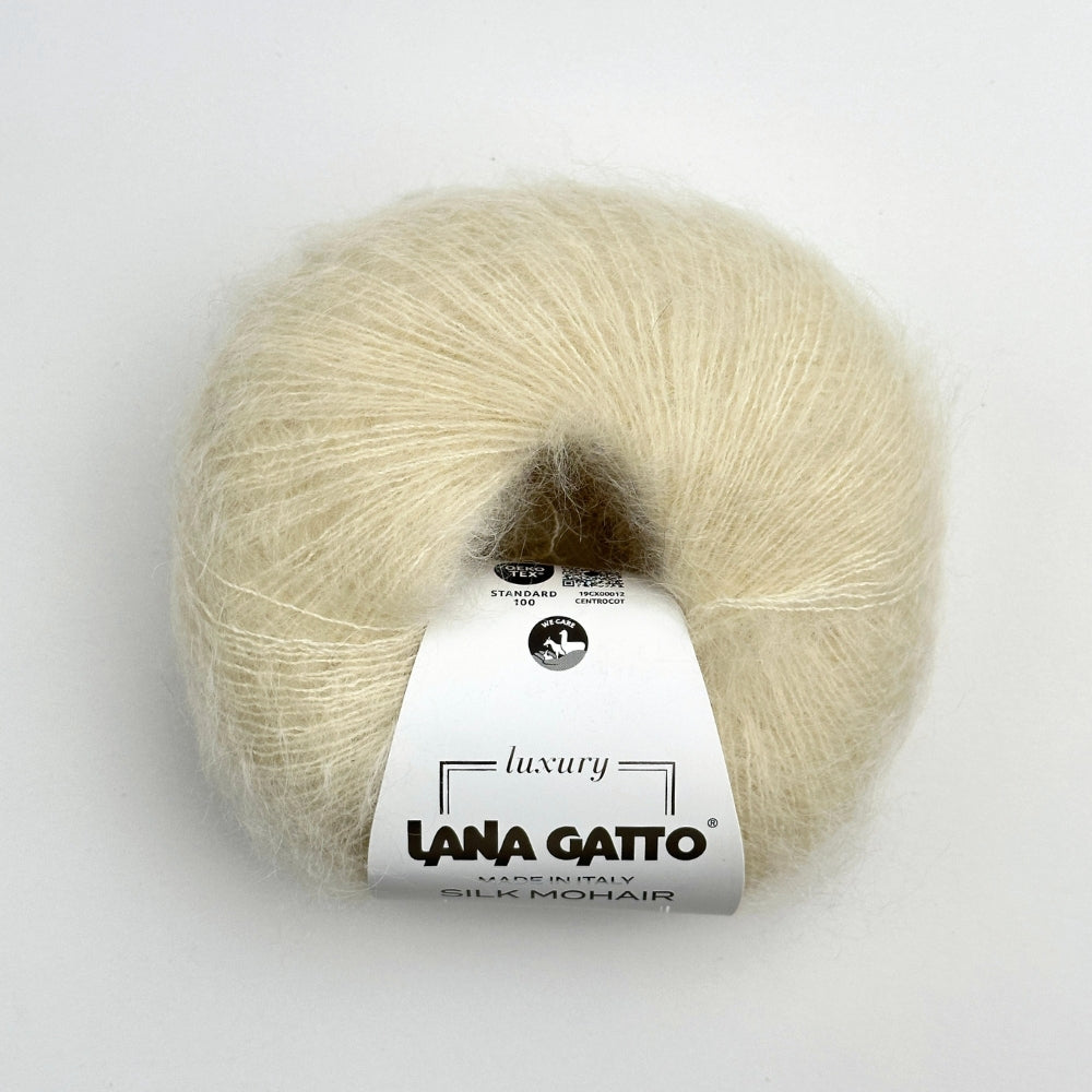 Silk Mohair - Vanilla Ice Cream - 6028