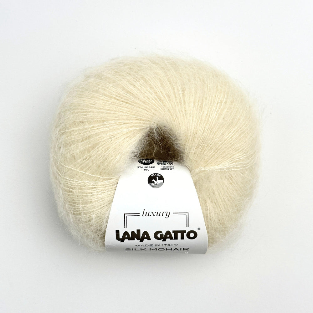 Silk Mohair - Vanilla Ice Cream - 6028