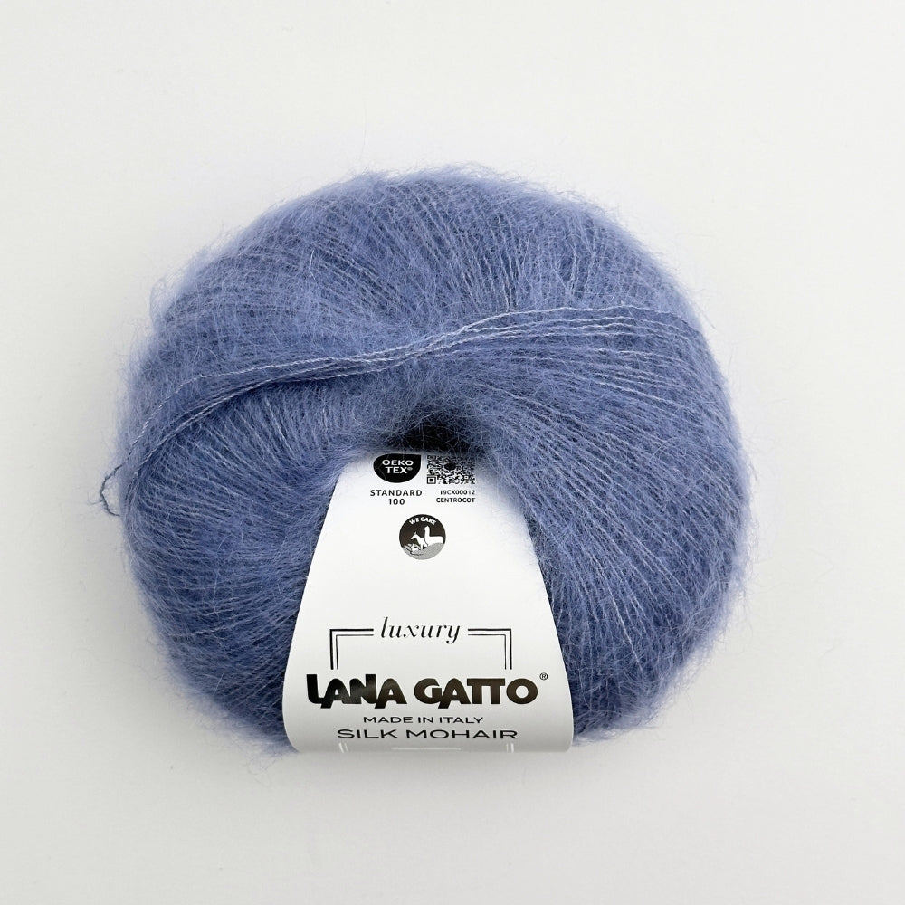 Silk Mohair - Jeans Blue - 6034