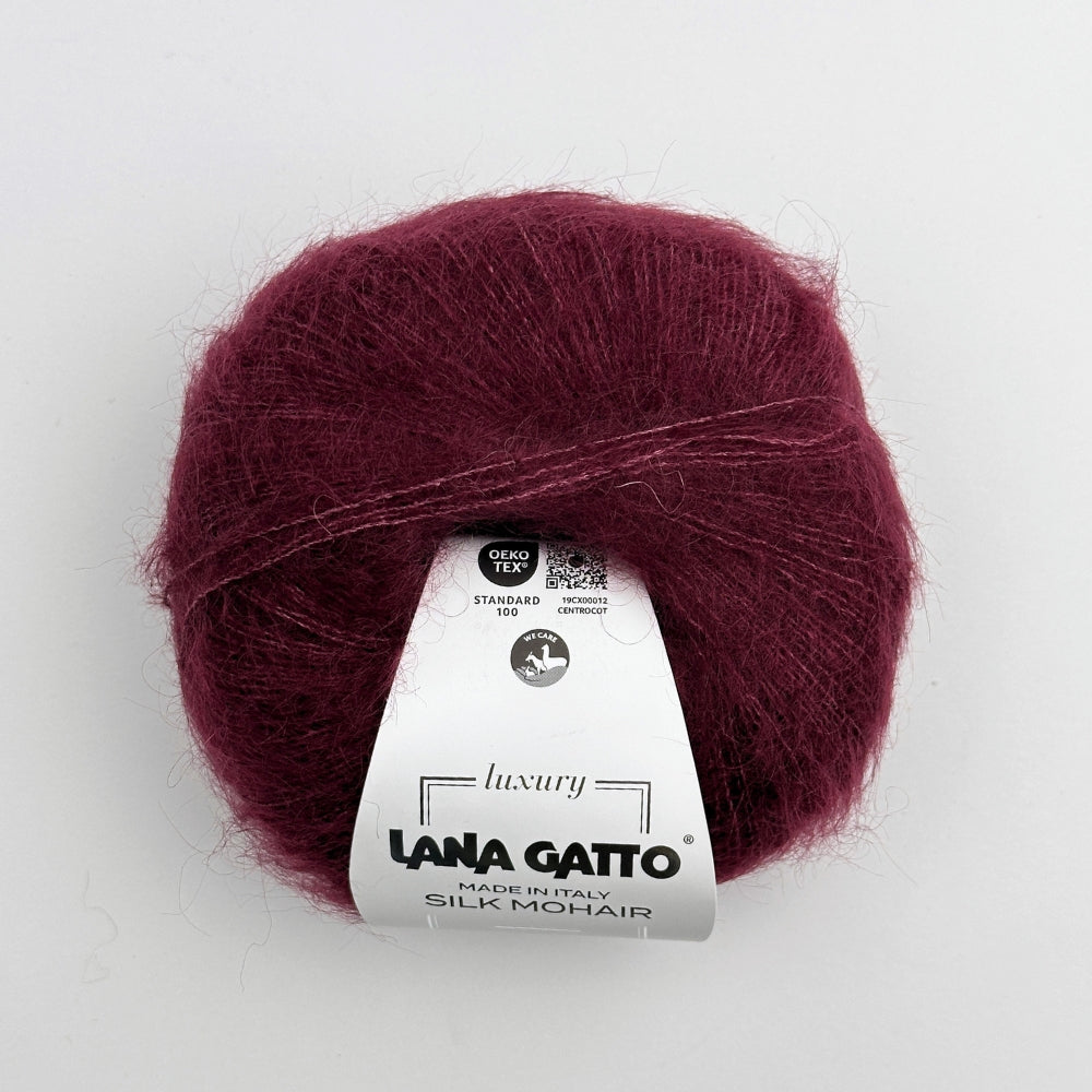 Silk Mohair - Bordeaux - 7261