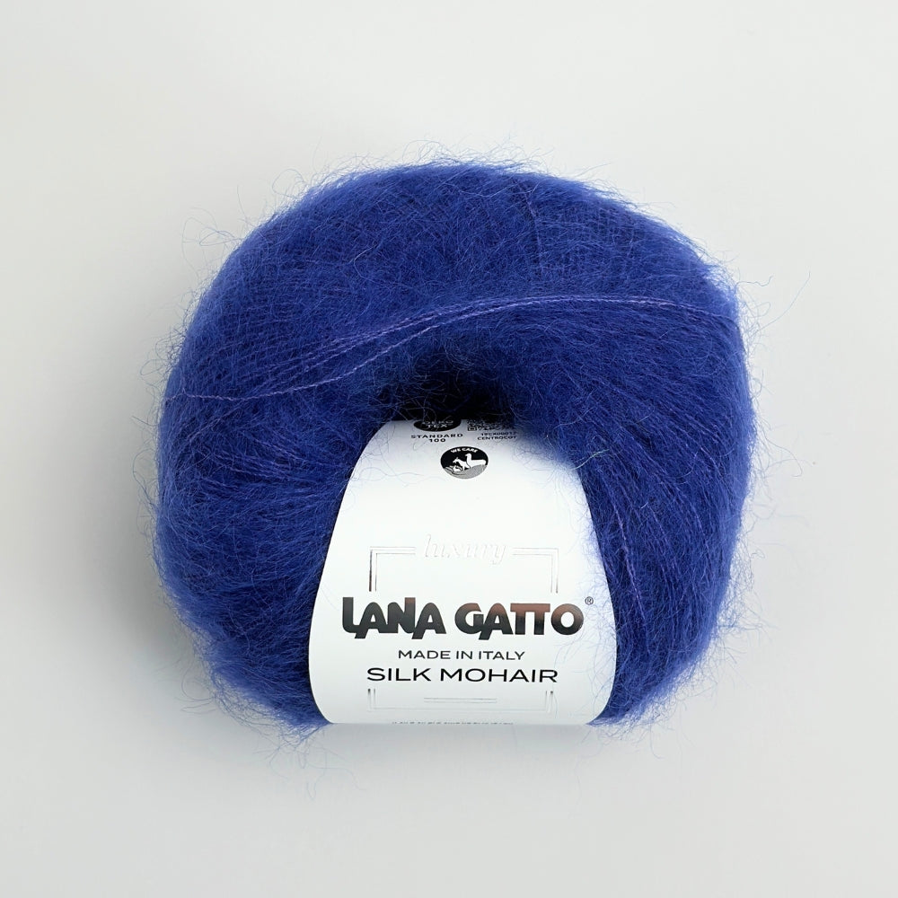Silk Mohair - Blue Rose - 8390
