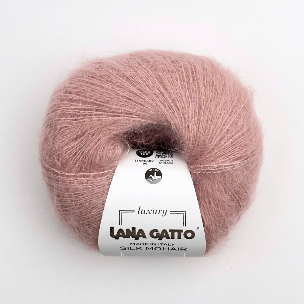 Silk Mohair - Antique Rose - 8876