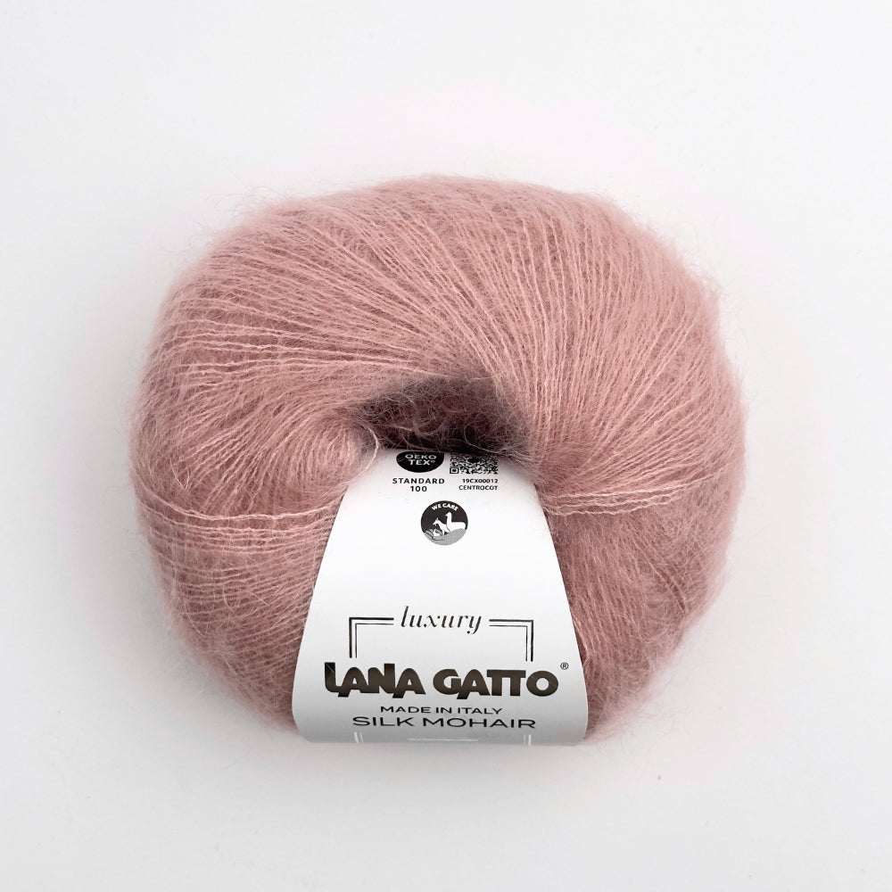 Silk Mohair - Antique Rose - 8876