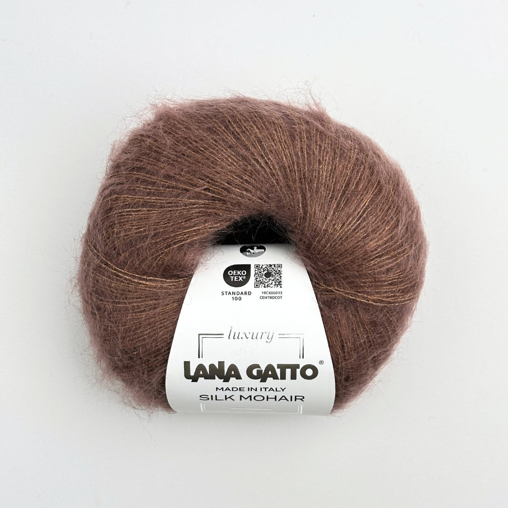 Silk Mohair - Rosa Plum - 8875