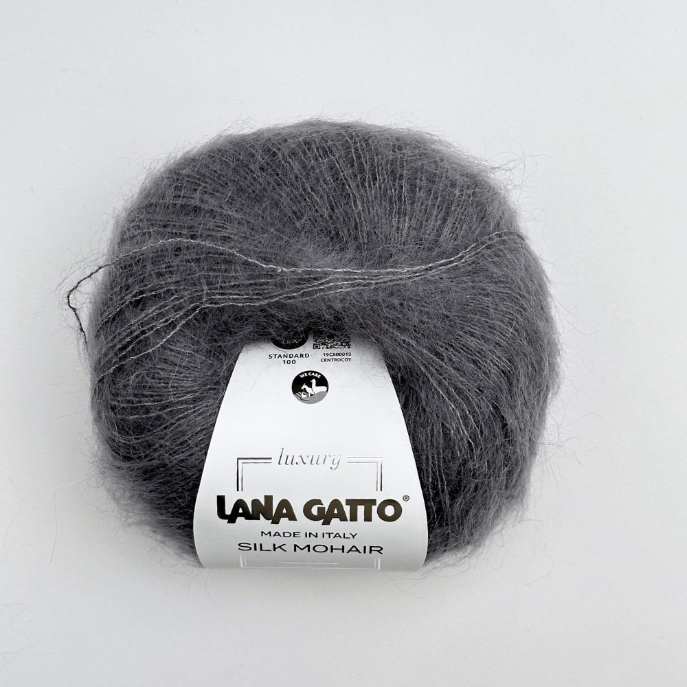 Silk Mohair - Stone Grey - 8945