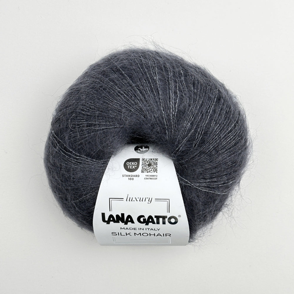 Silk Mohair - Dark Grey - 8946