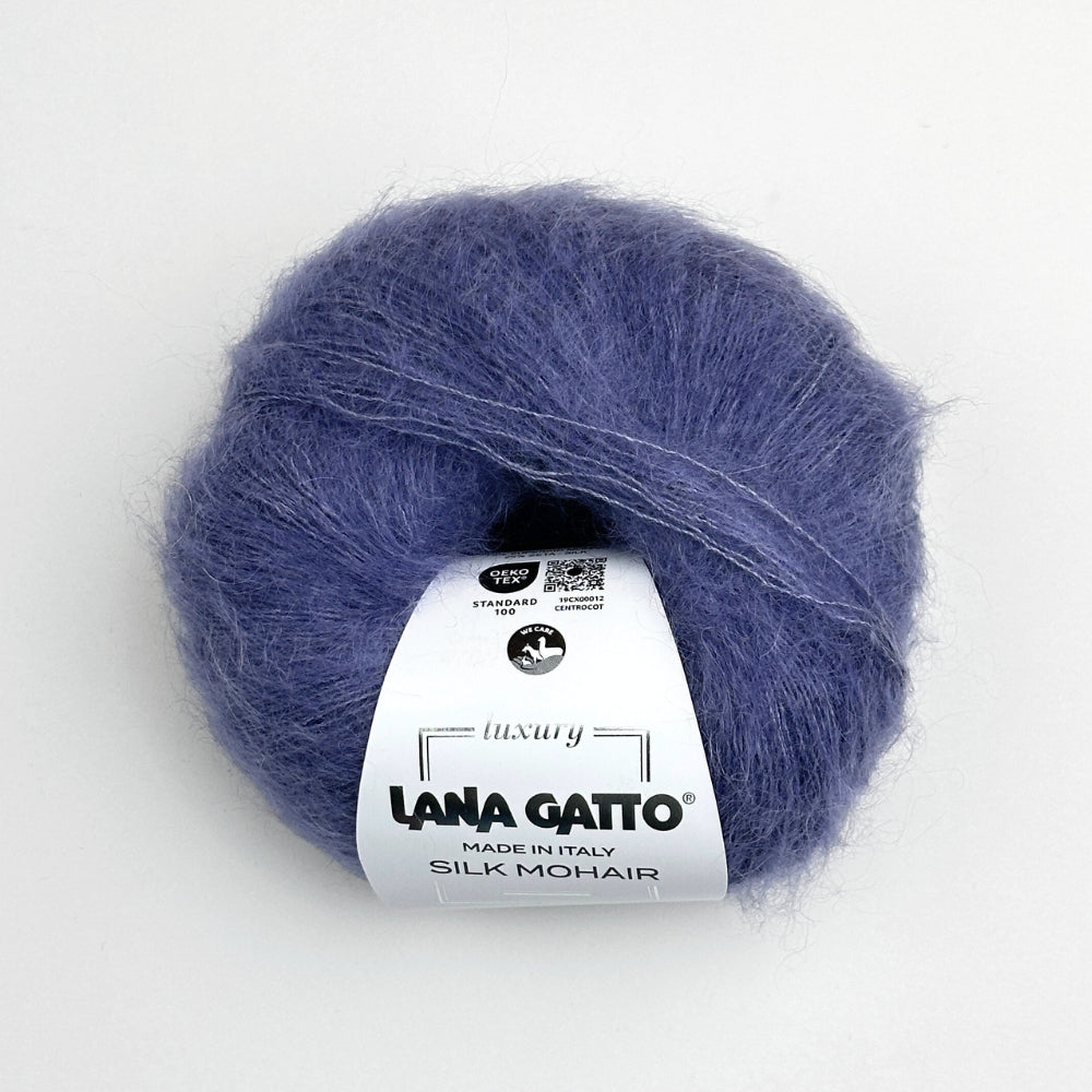 Silk Mohair - Violet Smoke - 9373
