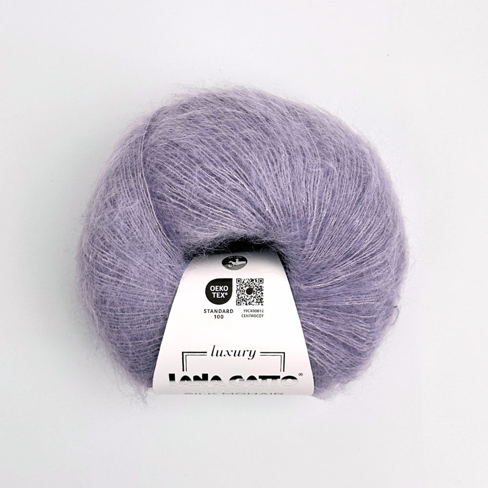Silk Mohair - Dusty Lilac - 9374