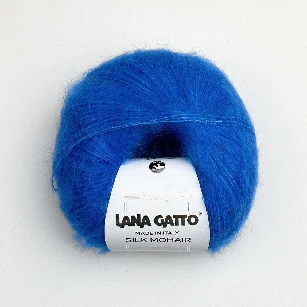 Silk Mohair - French Blue - 9376